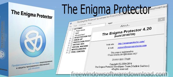 Enigma recovery unlock key